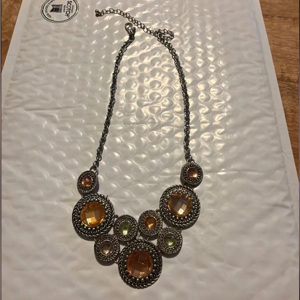 Circle Multicolor Necklace